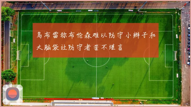 乌布雷称布伦森难以防守小辫子和大脑袋让防守者苦不堪言